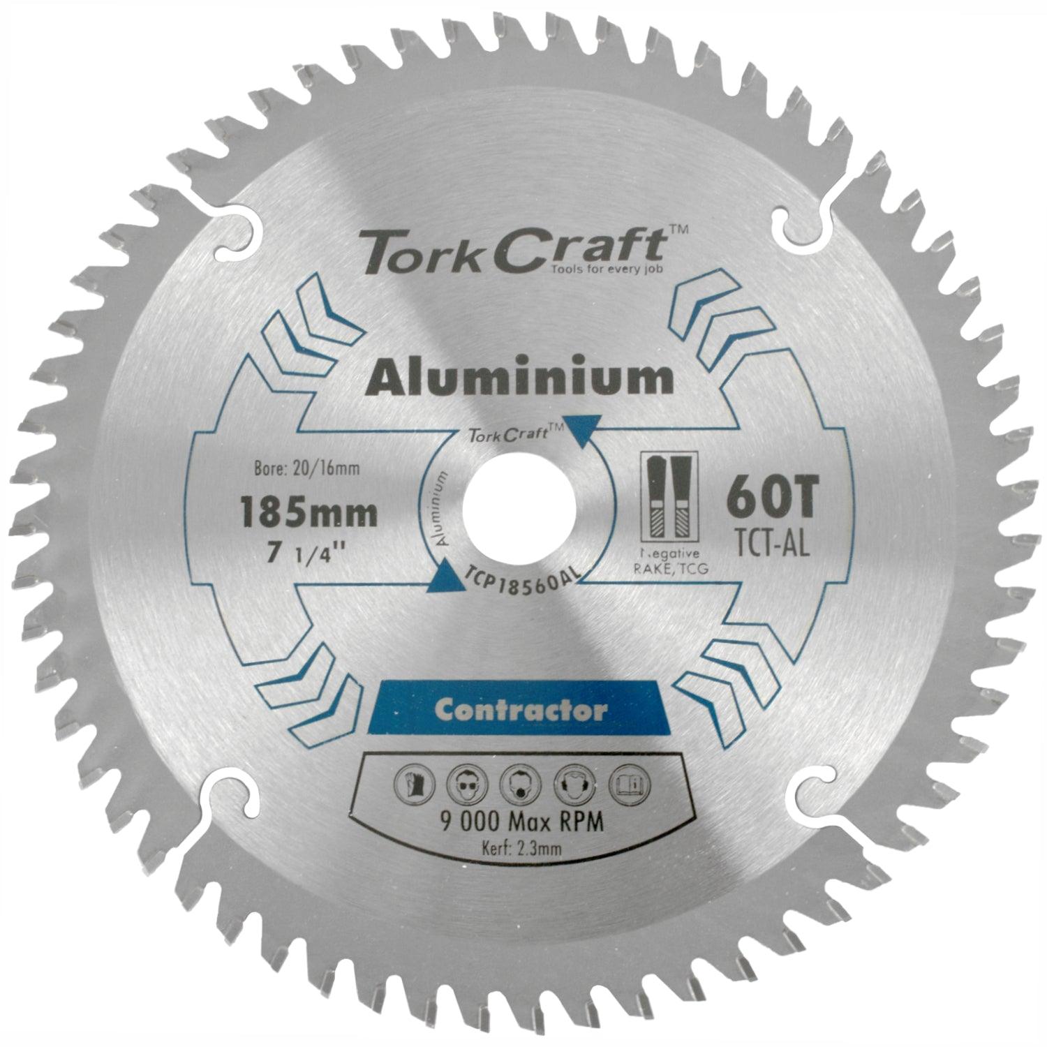 Blade Contractor Alum 185 X 60 T 20/16 Circular Saw Tct - Livestainable.co.za