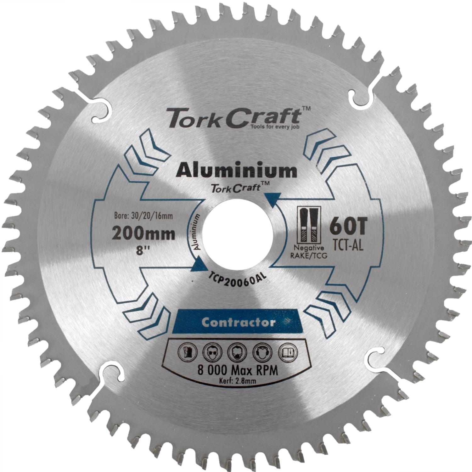 Blade Contactor Alum 200 X 60 T 30/20/16 Circular Saw Tct - Livestainable.co.za