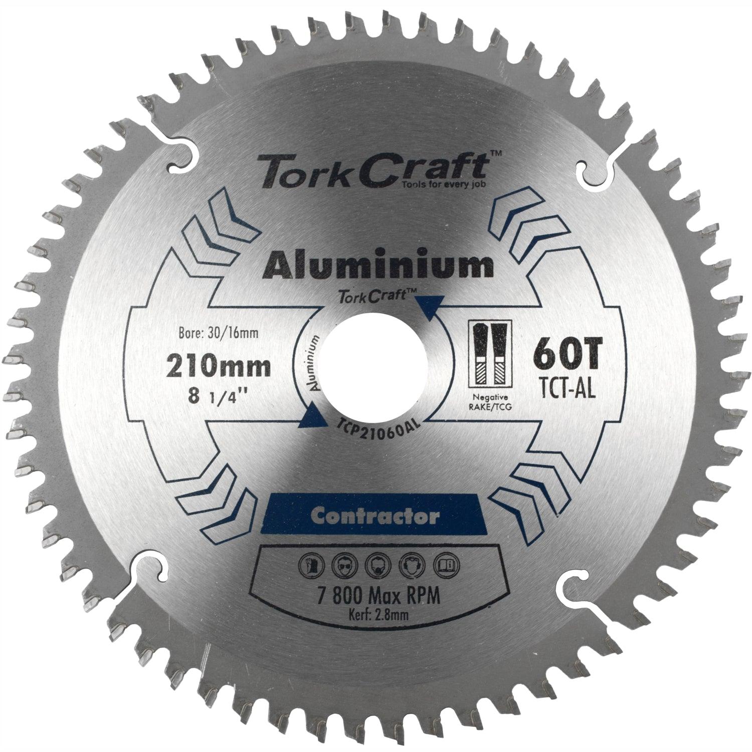 Blade Contactor Alum 210 X 60 T 30/16 Circular Saw Tct - Livestainable.co.za