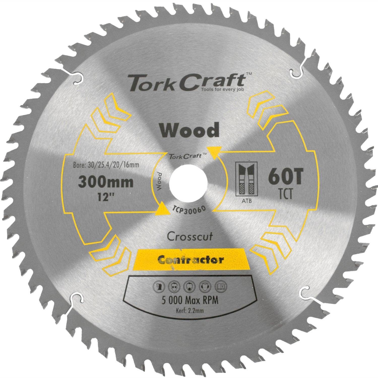 Blade Contractor 300 X 60 T 30/1/20/16 Circular Saw Tct - Livestainable.co.za