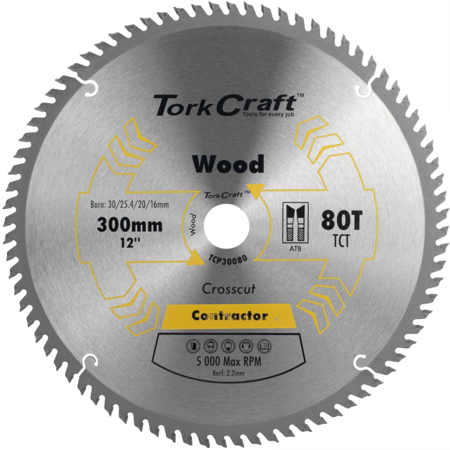 Blade Contractor 300 X 80 T 30/1/20/16 Circular Saw Tct - Livestainable.co.za