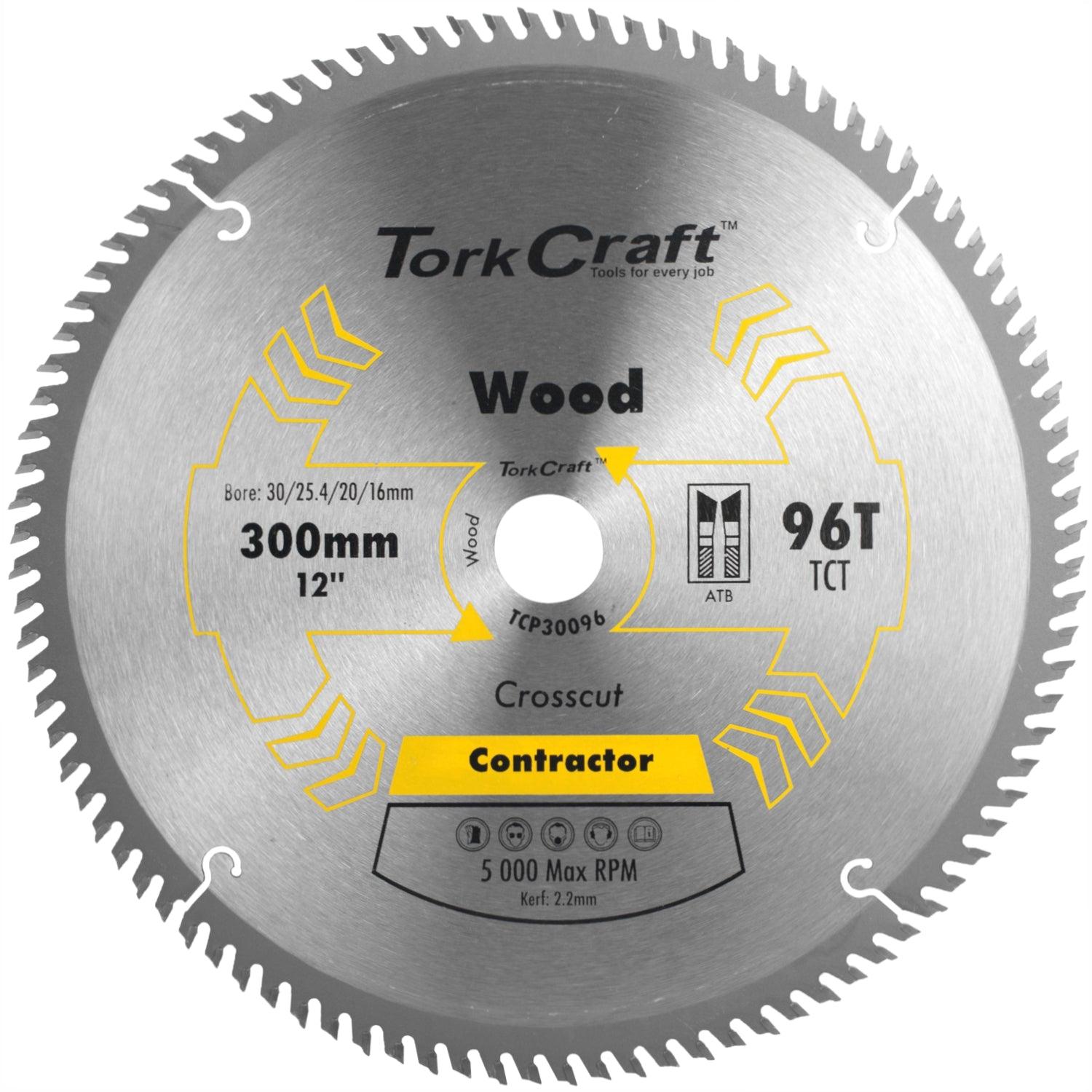 Blade Contractor 300 X 96 T 30/1/20/16 Circular Saw Tct - Livestainable.co.za