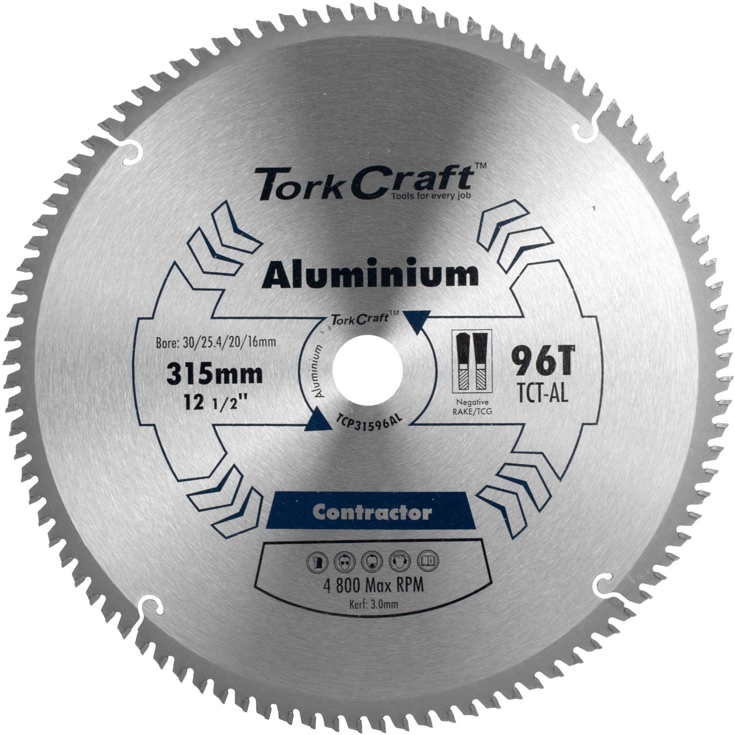 Blade Contractor Alum 315 X 96 T 30/1/20/16 Aluminium Circular Saw Tct - Livestainable.co.za