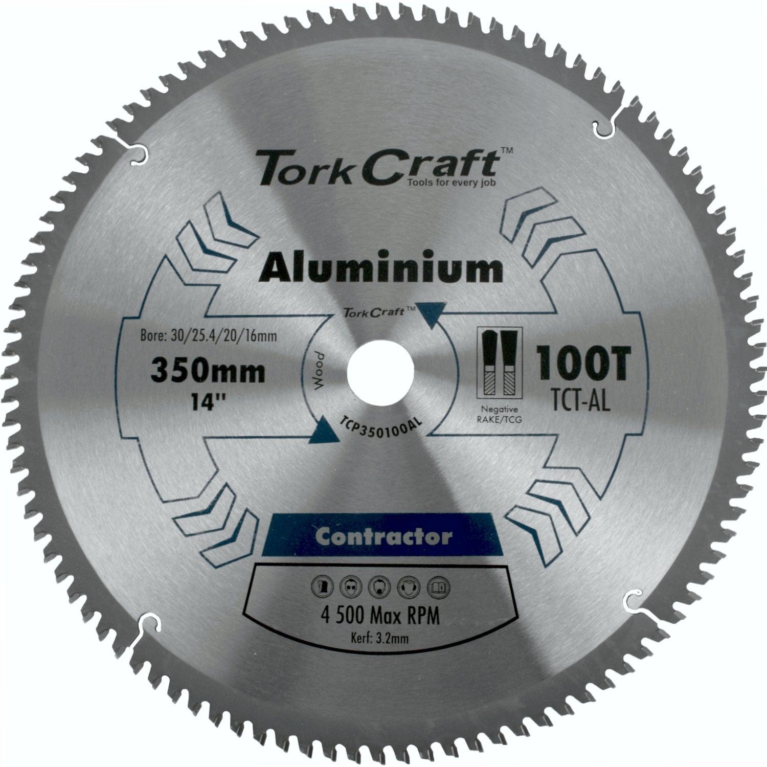 Blade Contractor Alum 350 X 100 T Tcg Neg Circular Saw Tct - Livestainable.co.za