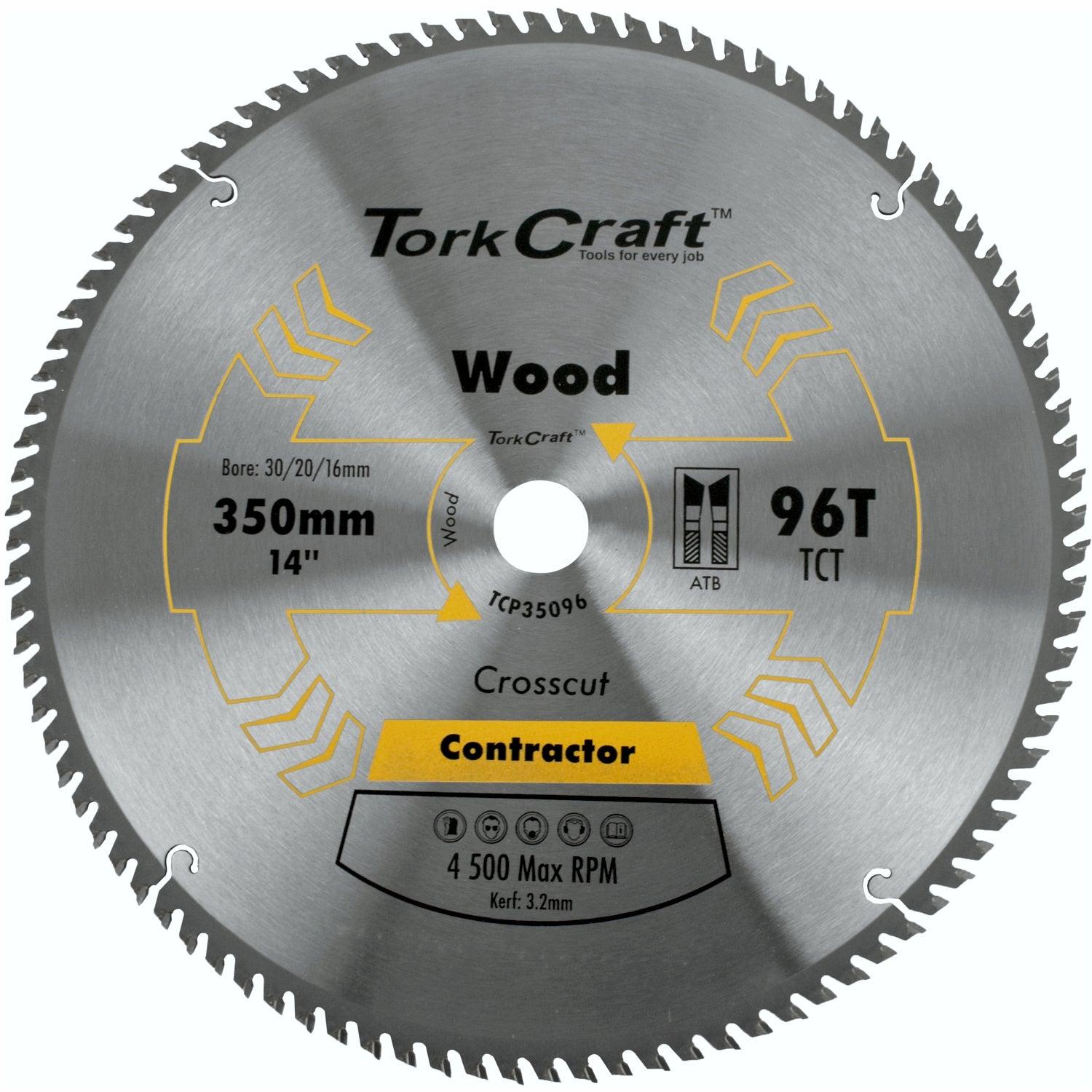 Blade Contractor 350 X 96 T 30/1 Circular Saw Tct - Livestainable.co.za