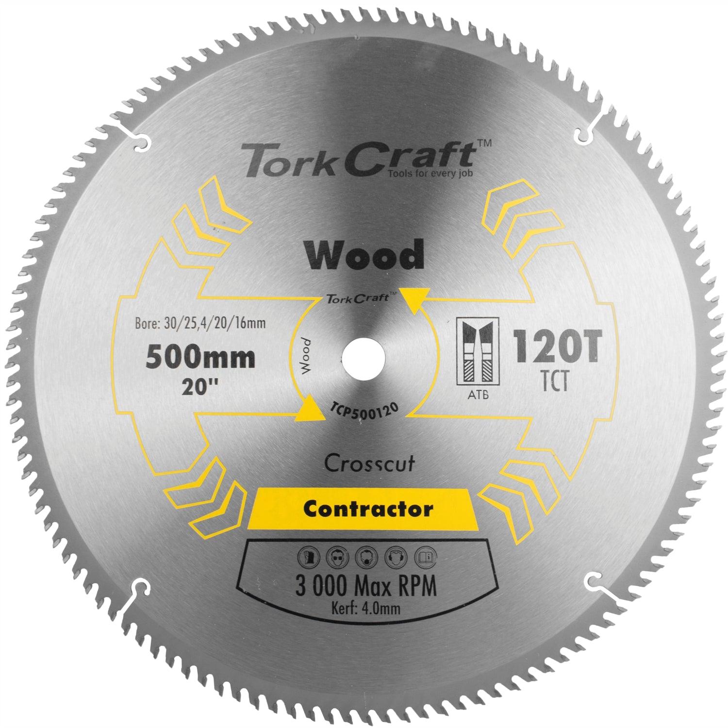 Blade Contractor 500 X 120 T 30/1 Circular Saw Tct - Livestainable.co.za