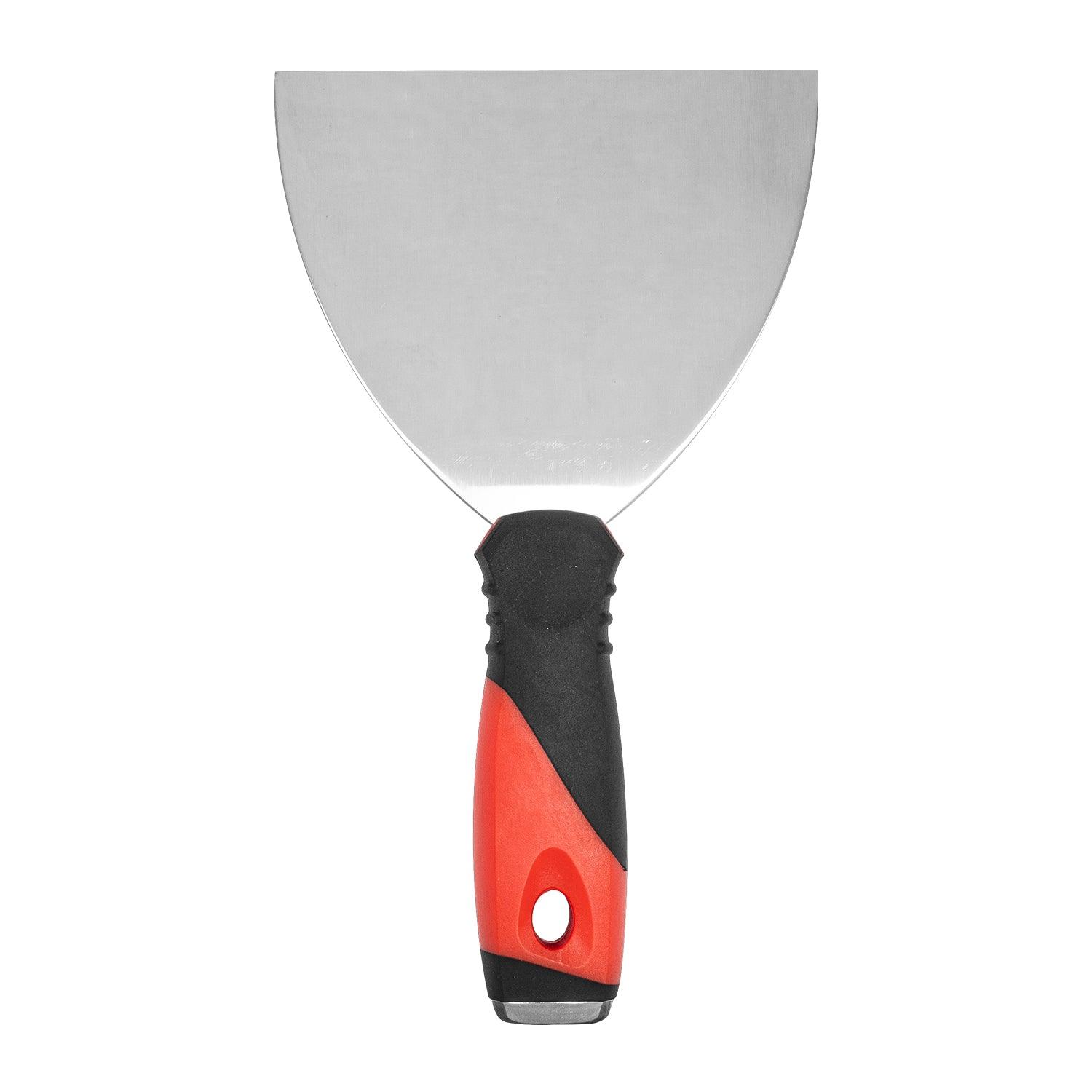 Putty Knife 125 Mm S/Steel Blade Soft Grip Steel Cap - Livestainable.co.za