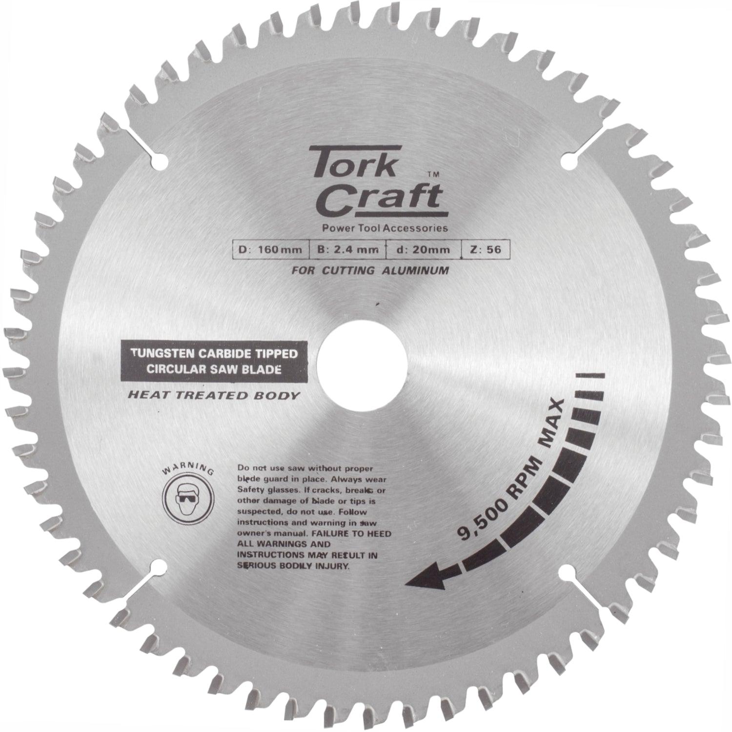 Blade Tct 160 X 56 T 20/16 Mm Alum Cutting Profesional Industrial - Livestainable.co.za