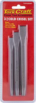 Tork Craft Cold Chisel 3 Pc - Livestainable.co.za