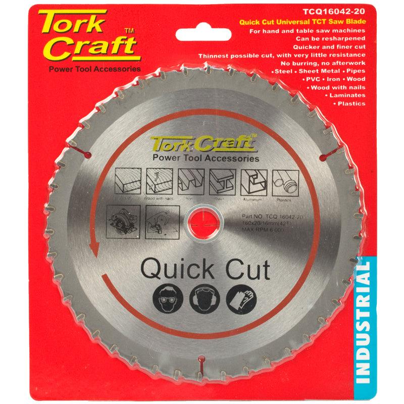 Universal Quick Cut Tct Blade 160 X42 T 20 16 - Livestainable.co.za