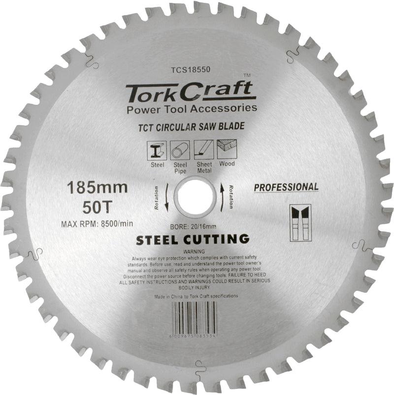 Tct Blade Steel Cutting 185 X50 T 20/16 - Livestainable.co.za