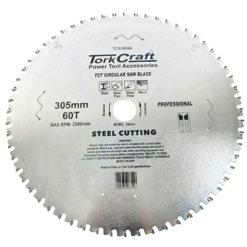 Tct Blade Steel Cutting 305 X60 T 30 Mm - Livestainable.co.za