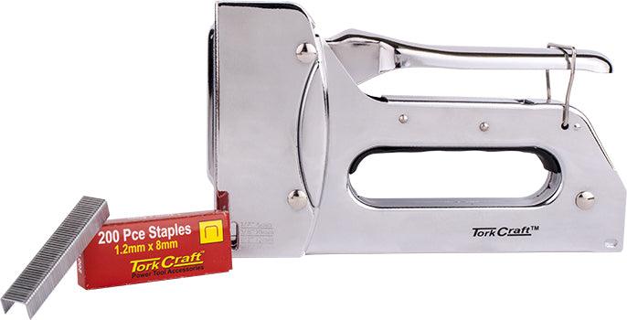 Staple Gun 16 G 8 12 Mm H/Duty T50 With 200 Pc 1.2 Mmx8 Mm Staples - Livestainable.co.za