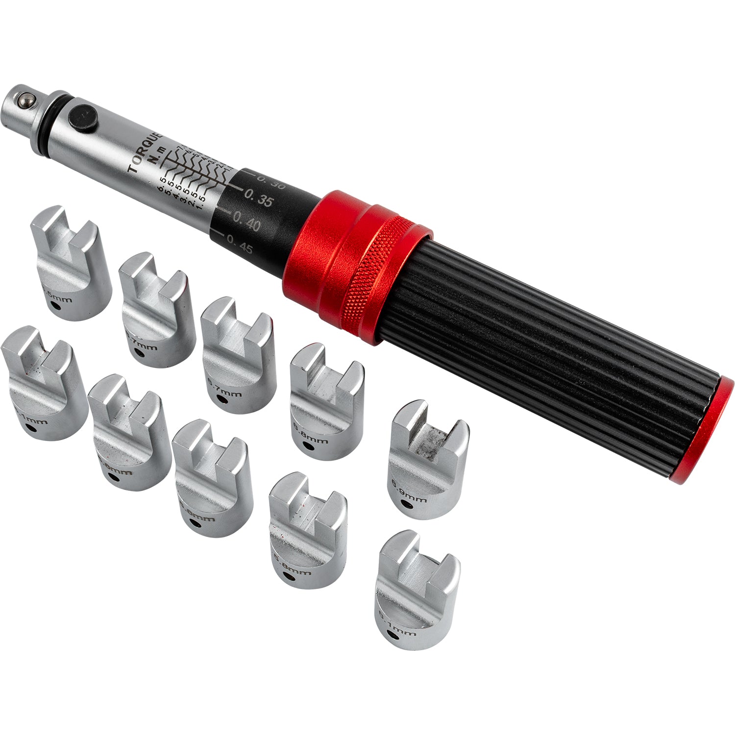 Tork Craft Spoke Torque Wrench 0 8 Nm Set 11 Pcs With 160 Mm Torque Wrench