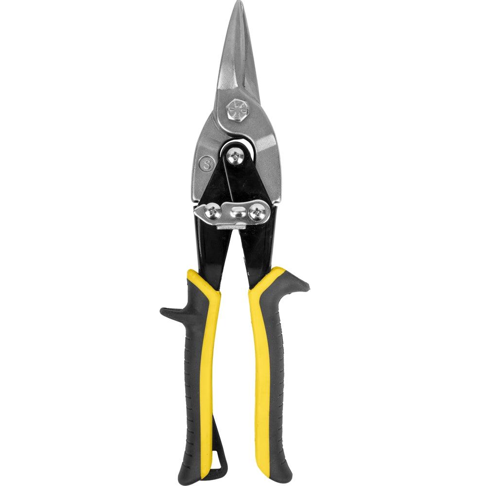 Tin Snip 260 Mm Straight & Shape Cut Yellow - Livestainable.co.za