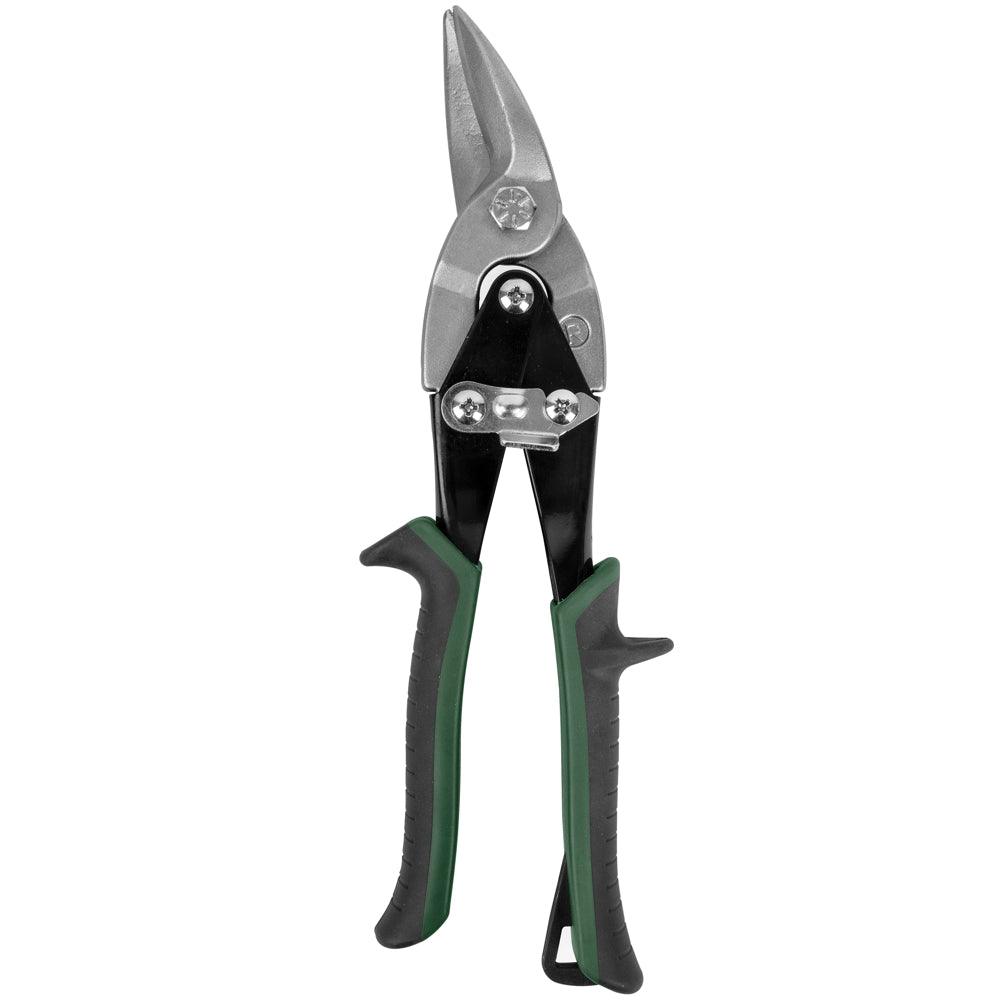 Tin Snip 260 Mm Right & Straight Cut Green - Livestainable.co.za