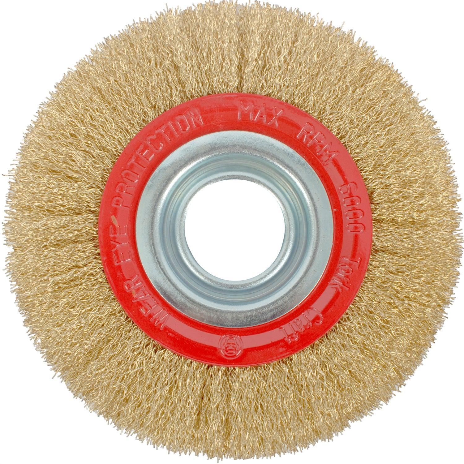 Wire Wheel Brush 150 X 25 Mm Bench Grinder Blister - Livestainable.co.za