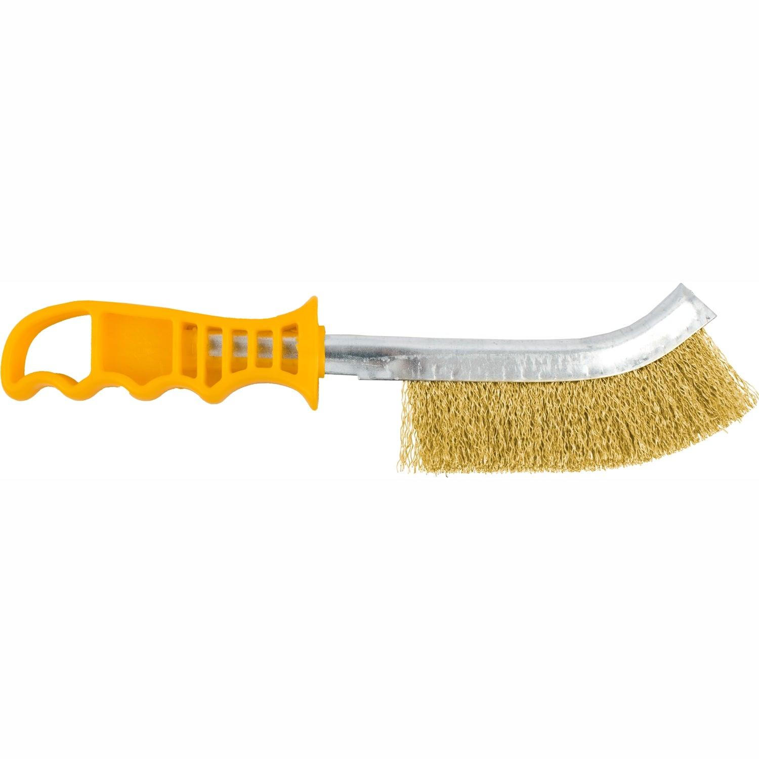 Wire Hand Brush Brass - Livestainable.co.za