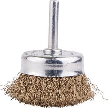 Wire Cup Brush 50 Mm X 6 Mm Shaft - Livestainable.co.za