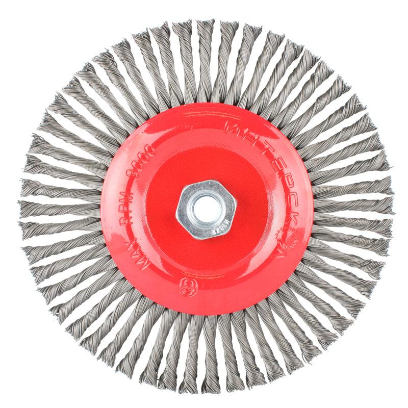 Wire Wheel Brush Single Section Twisted Stinger 175 Mmxm14 Blister - Livestainable.co.za