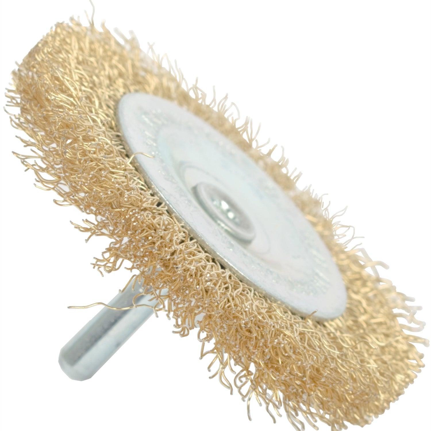 Wire Wheel Brush 50 Mm X 6 Mm Shaft - Livestainable.co.za