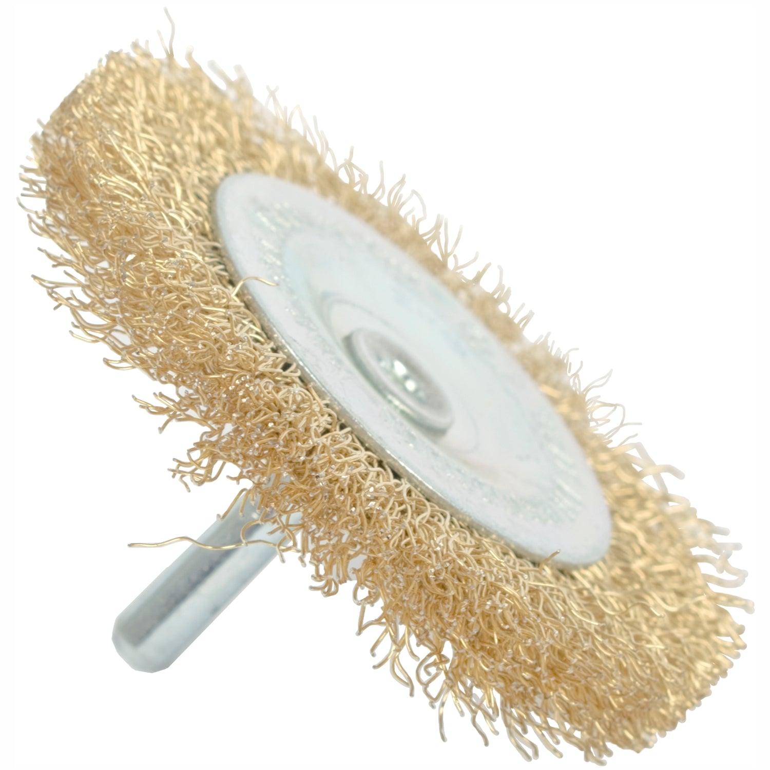 Wire Wheel Brush 63 Mm X 6 Mm Shaft Blister - Livestainable.co.za