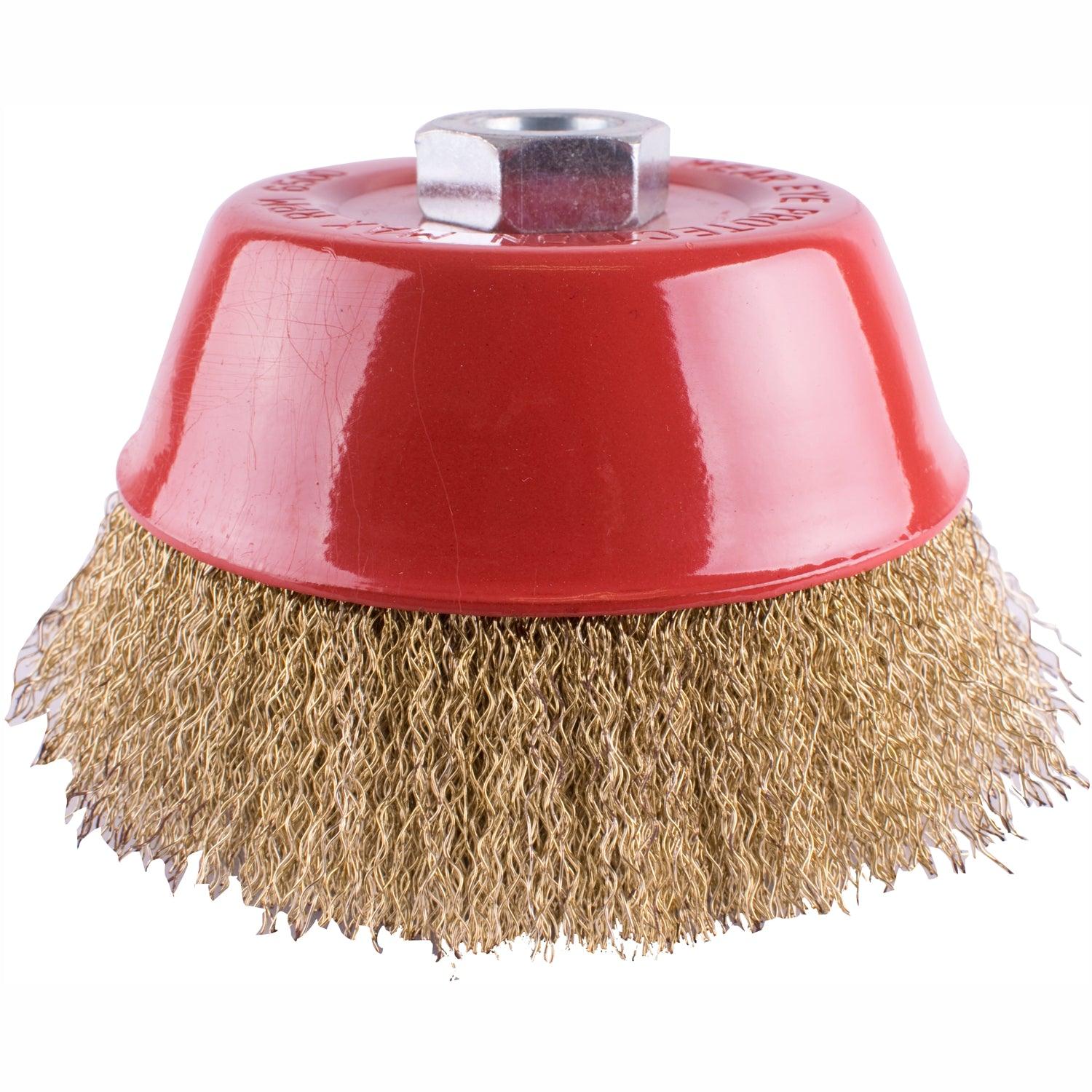 Wire Cup Brush Crimped 125 Mmxm14 Bulk - Livestainable.co.za