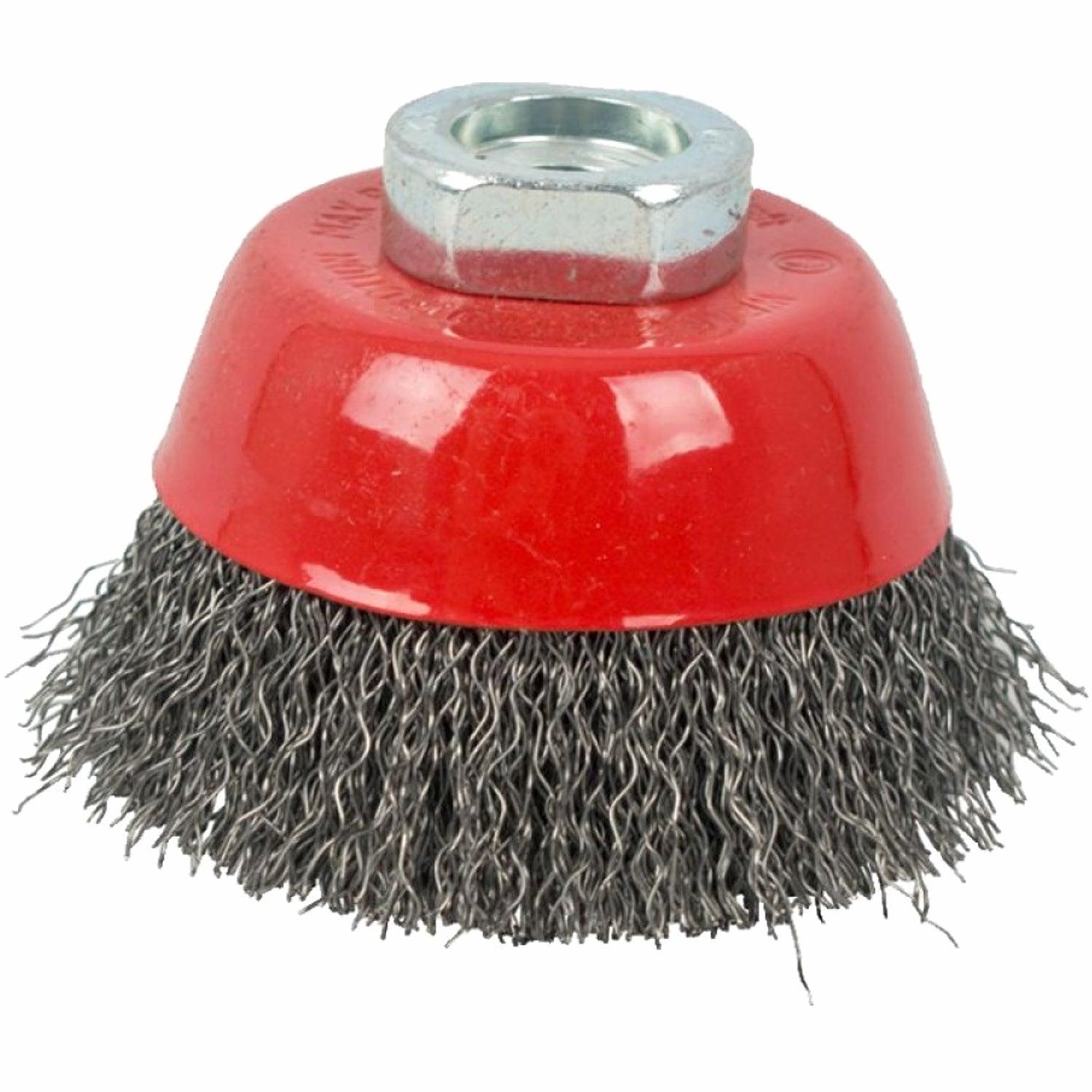 Wire Cup Brush Crimped Plain 60 Mmxm14 Bulk - Livestainable.co.za