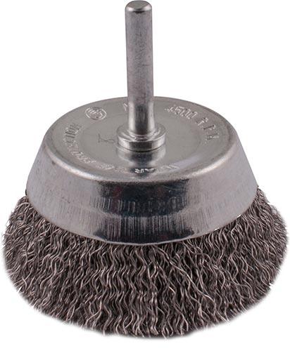 Wire Cup Brush 63 Mm 6 Mm Shaft Stainless Steel - Livestainable.co.za