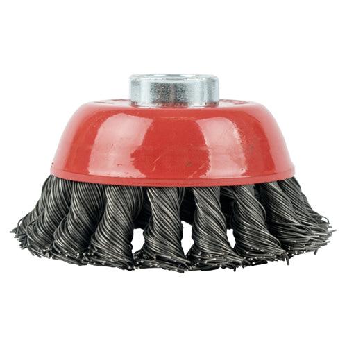 Wire Cup Brush Twisted 100 Mmxm14 Bulk - Livestainable.co.za