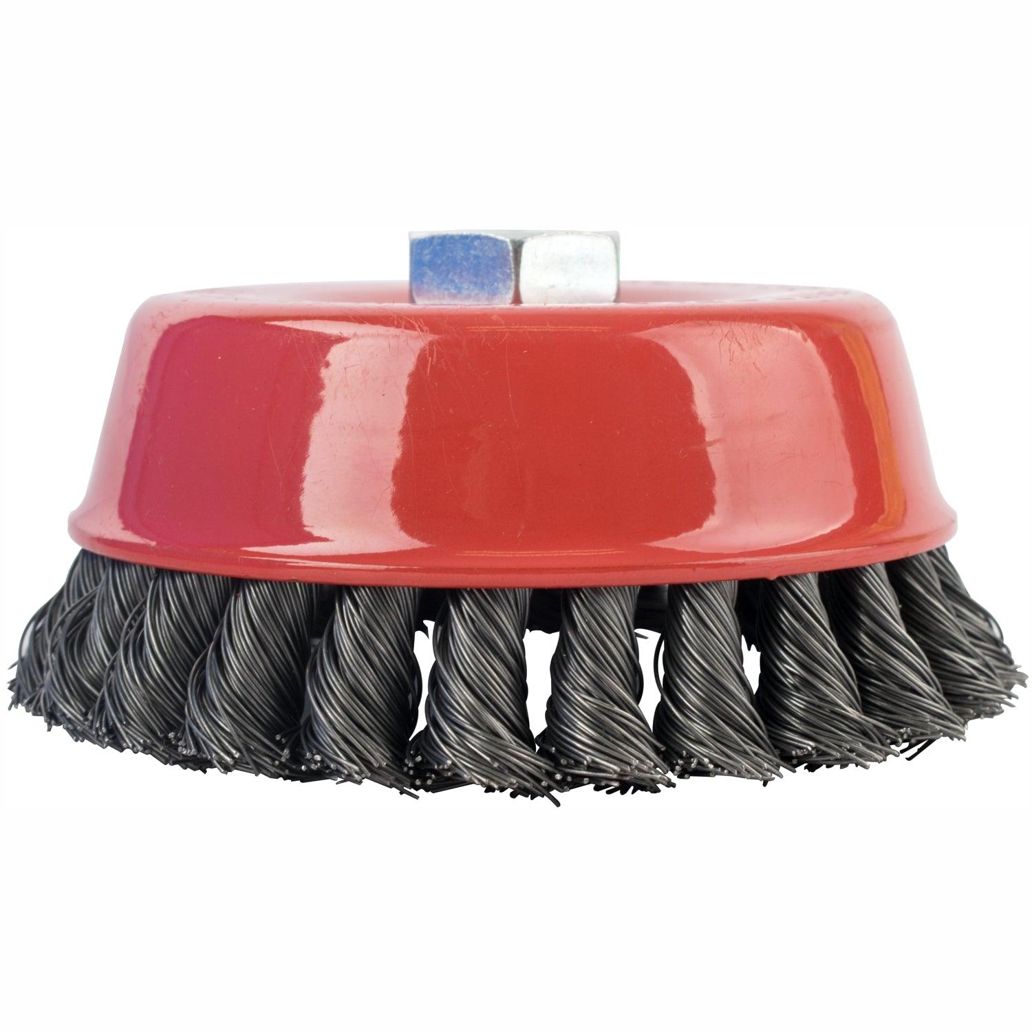 Wire Cup Brush Twisted 125 Mmxm14 Blister - Livestainable.co.za