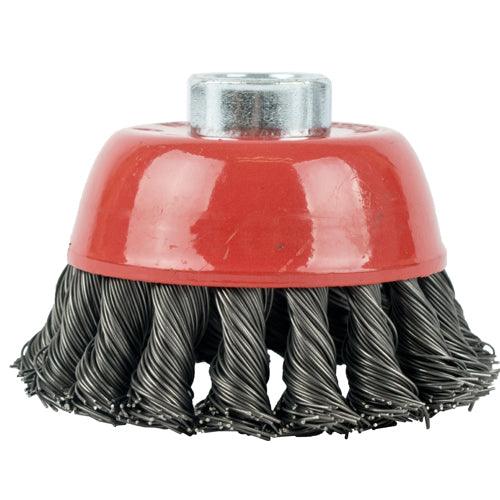 Wire Cup Brush Twisted 80 Mmxm14 Bulk - Livestainable.co.za