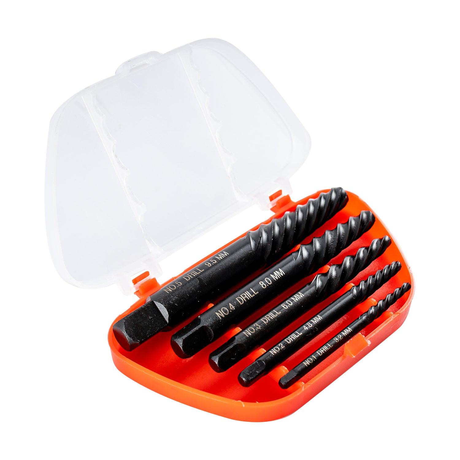 Spiral Screw Extractor Set 5 Pce - Livestainable.co.za