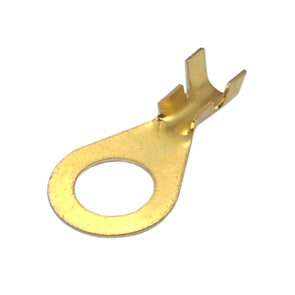 Terminal Un Ins Ring Lug Brass 8mm Ur8