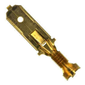 Terminal Un Ins Brass 6.3mmx0.8 Male 05696 126 004 L