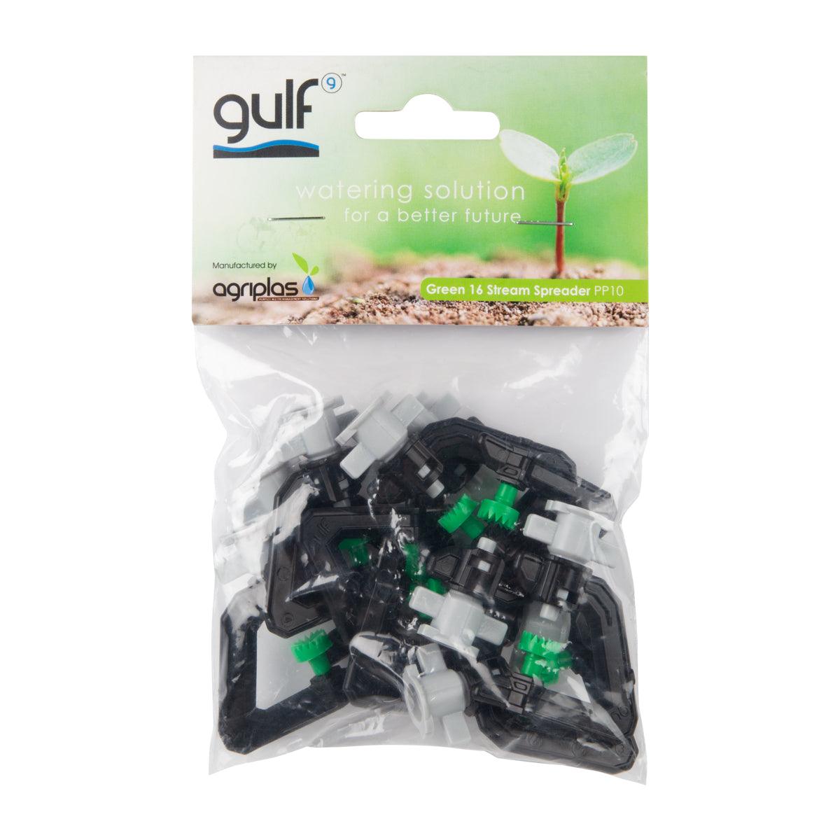 Gulf Sprinkler Green 16 Stream Spreader (10 Pk) - Livestainable.co.za