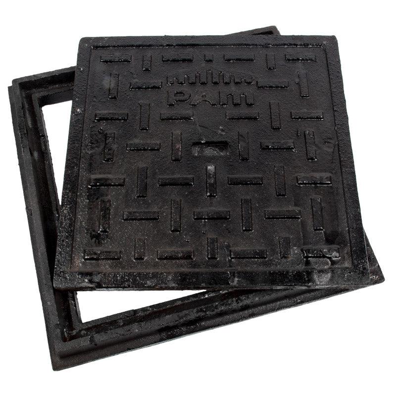 Manhole Cover & Frame 265 X265 Mm L/D - Livestainable.co.za