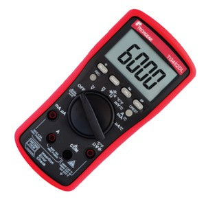 Hand Held Multimeter / Dmm V,I,R,C,F,T Tg451 Dl