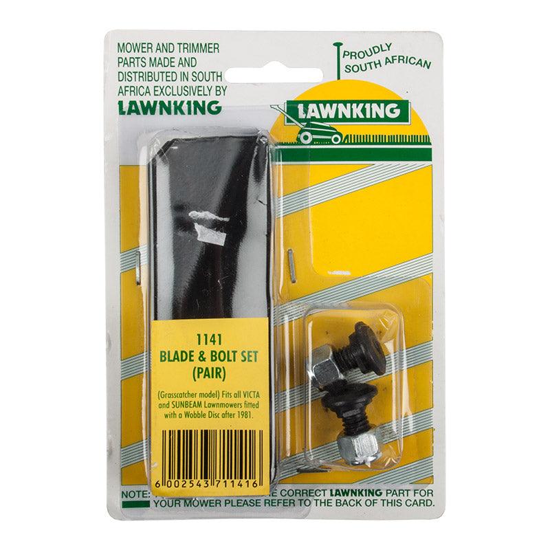 Lawnking L/Mower Blade And Bolt Victa Wobble - Livestainable.co.za