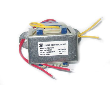 Transformer P=220 V S=15 V 3.5 A 50 Va 50 W 240275