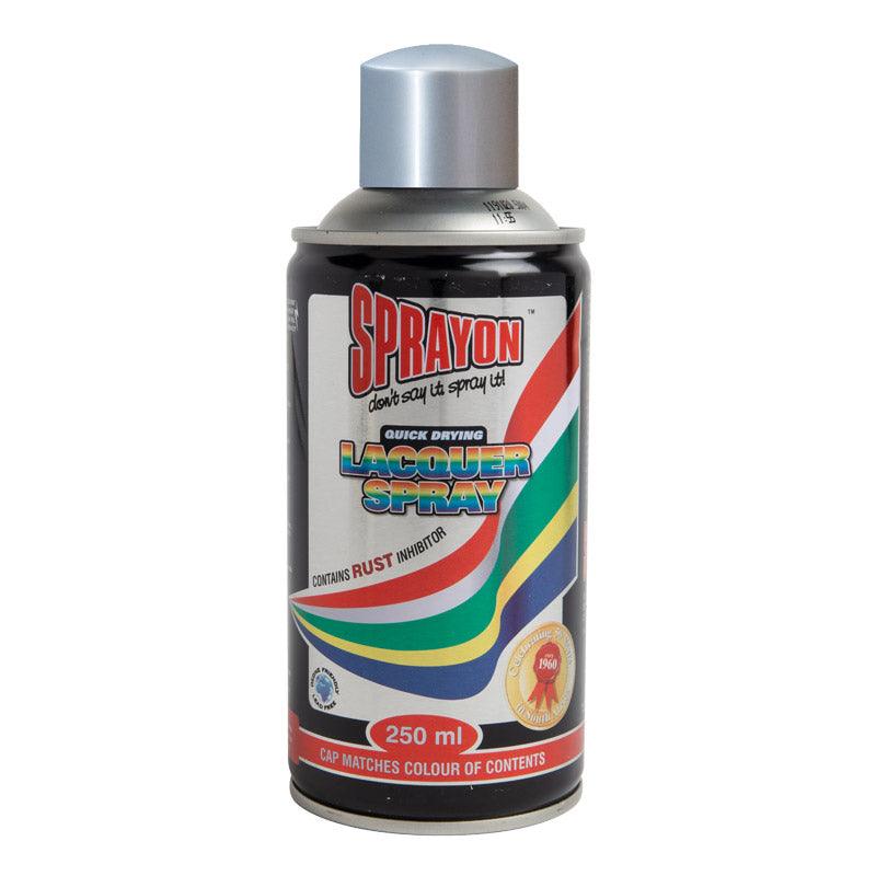 Sprayon Metallic Spray Paint Silver 250 Ml - Livestainable.co.za