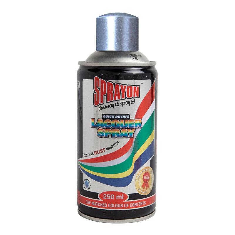 Sprayon Metallic Spray Paint Fine Silver 250 Ml - Livestainable.co.za