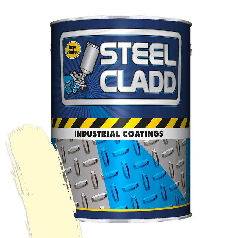 Steel Cladd Quick Dry Enamel Merc Cream 5 L - Livestainable.co.za