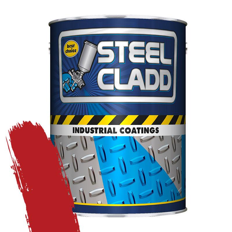 Steel Cladd Quick Dry Enamel Ih Red 5 L - Livestainable.co.za