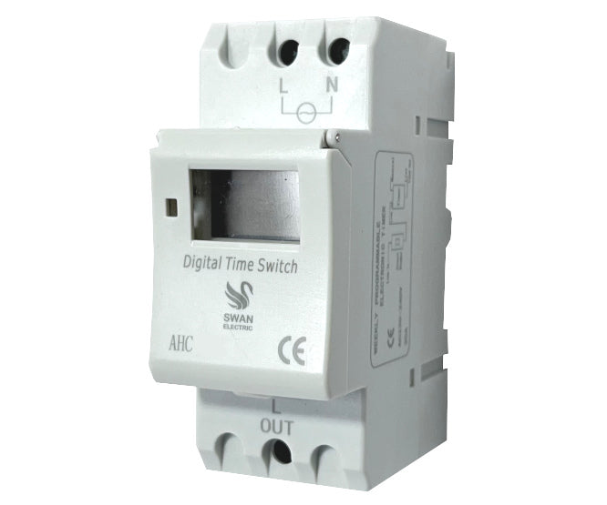 220 Vac Digital Weekly Programmable Timer 20 A Ti Ahc20 Ag