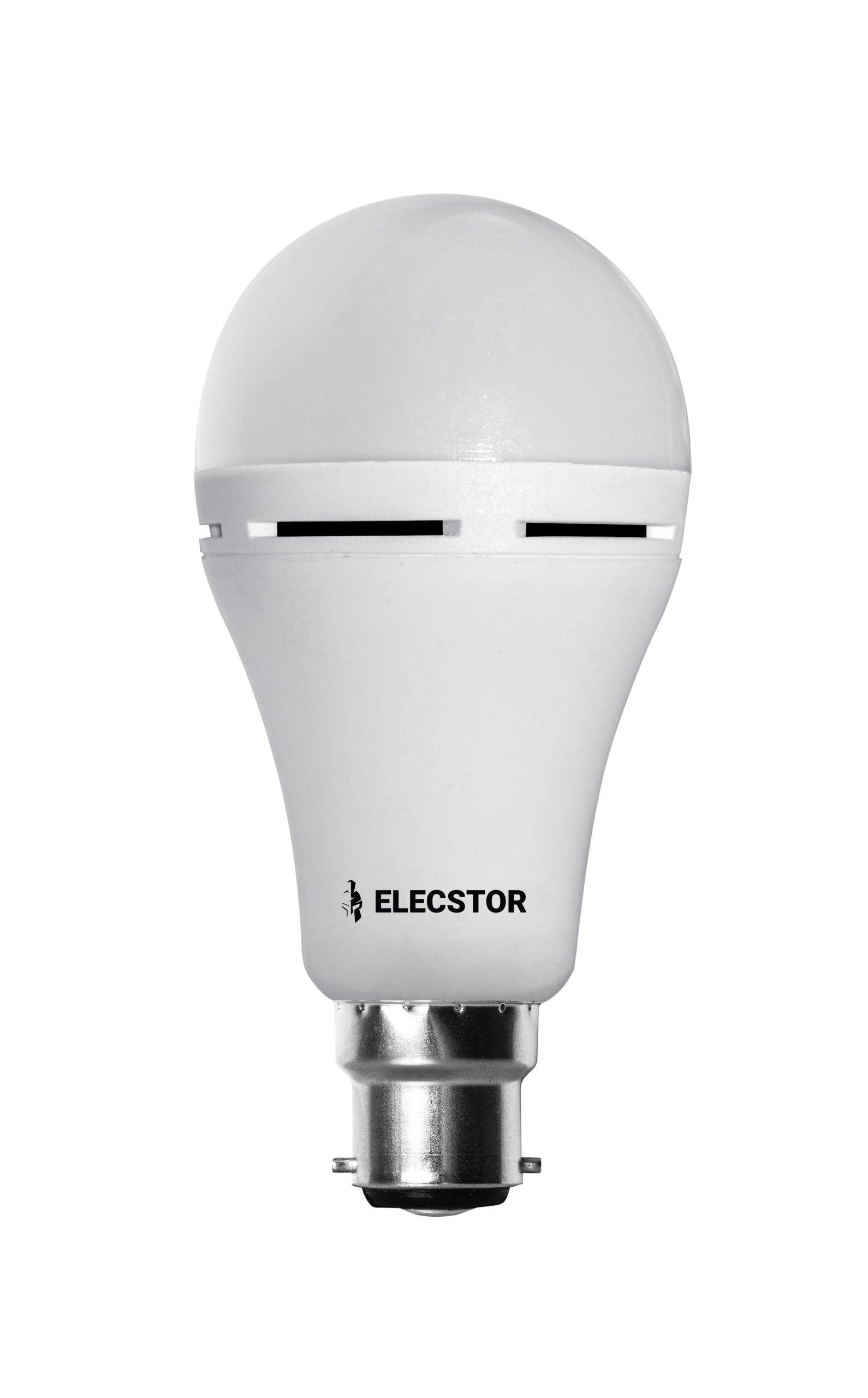 Elecstor B22 7 W Rechargeable Cool White - Livestainable.co.za