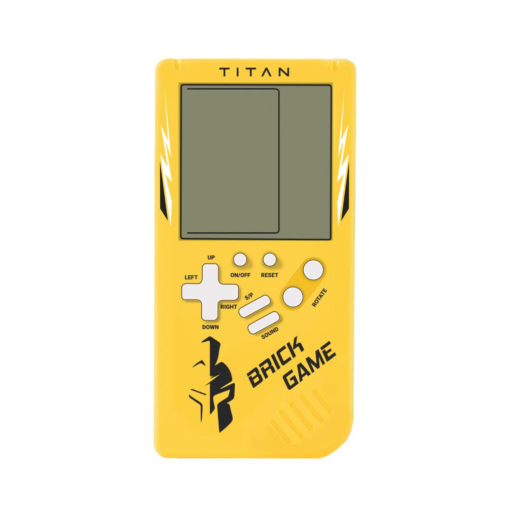 Titan Brick Game Portable Yellow - Livestainable.co.za