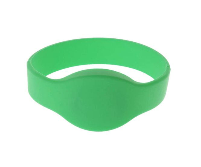 Wrist Band Rfid Tag 125 K Hz Green Tk4100 125 K Hz