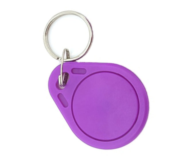 Keychain / Fob Rfid Tag Tk4100 125 K Hz Purple 32x40mm Kf Tk4100 125 K Hz