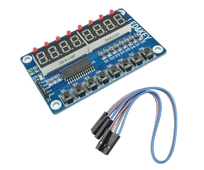 7 Seg Display And Keypad Development Module Tm1638 - Livestainable.co.za